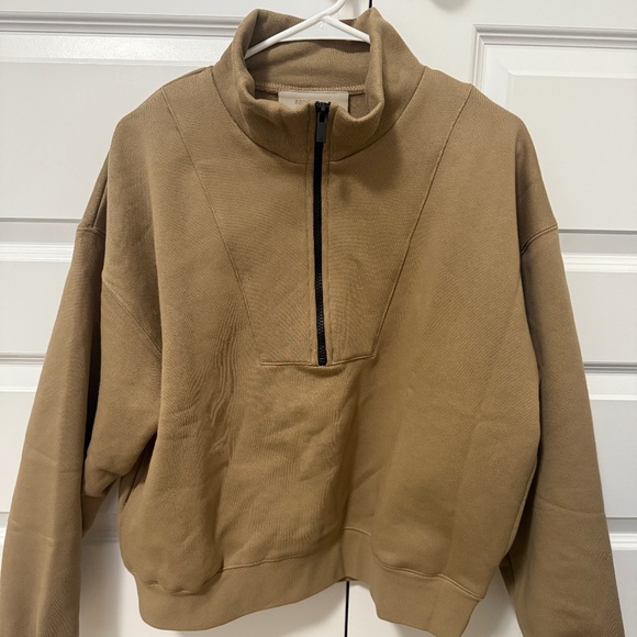 Used Essentials Fear of God half zip sweater - Picture 1 of 4